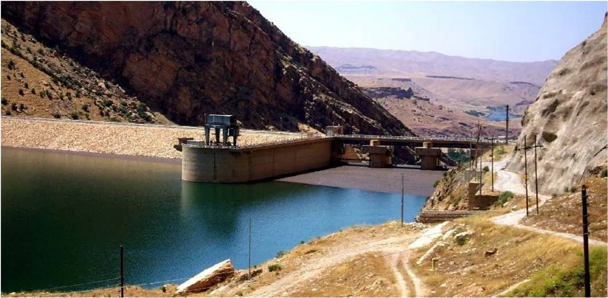 Darbandikhan Dam and reservoir