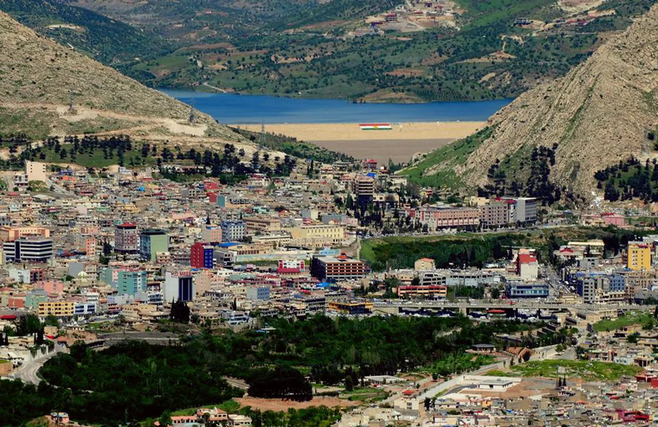 Duhok city view