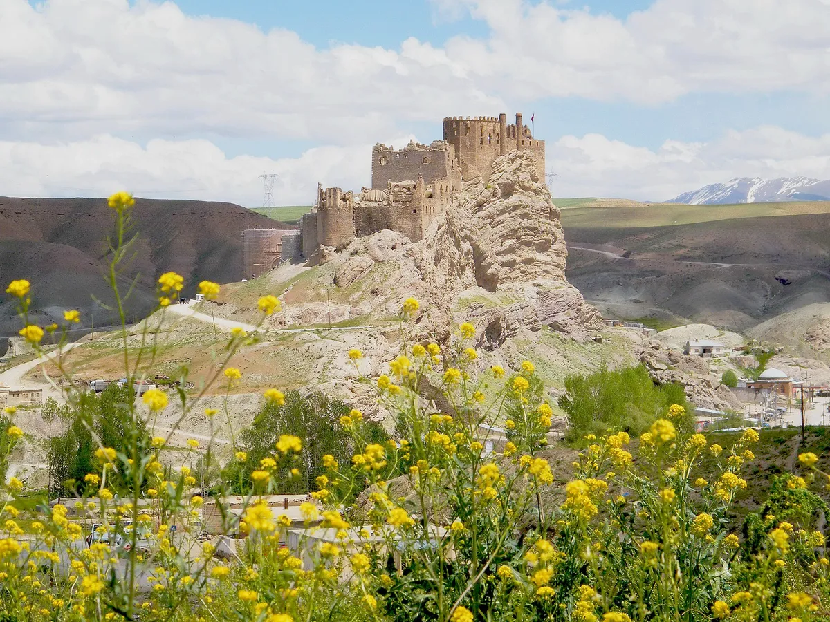 Lake Van near the city of Van