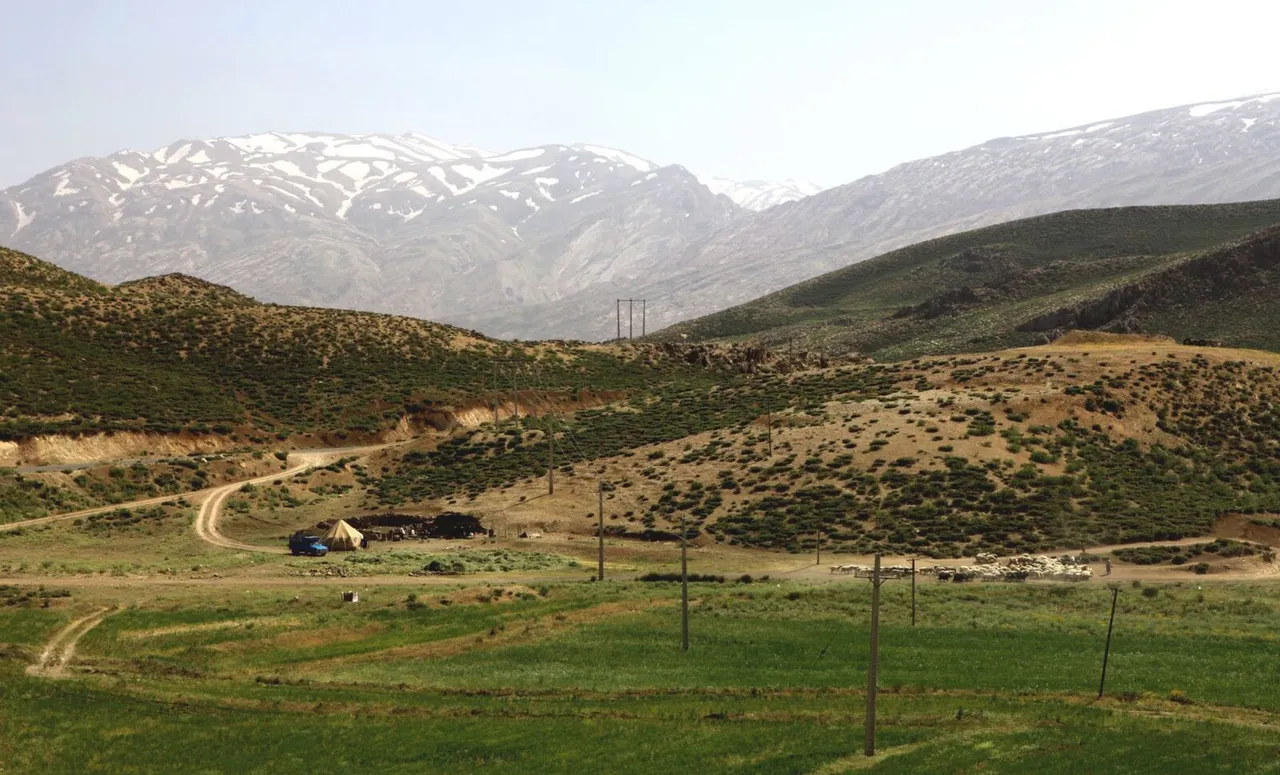 Zagros Mountains landscape